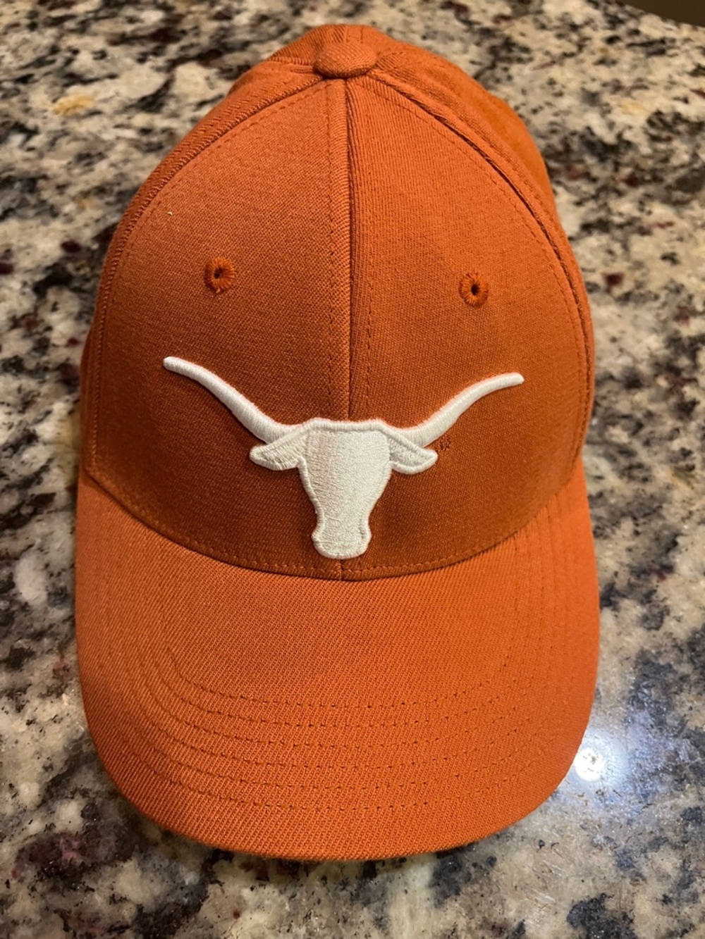 Top of the World Orange Longhorn Logo Baseball Cap